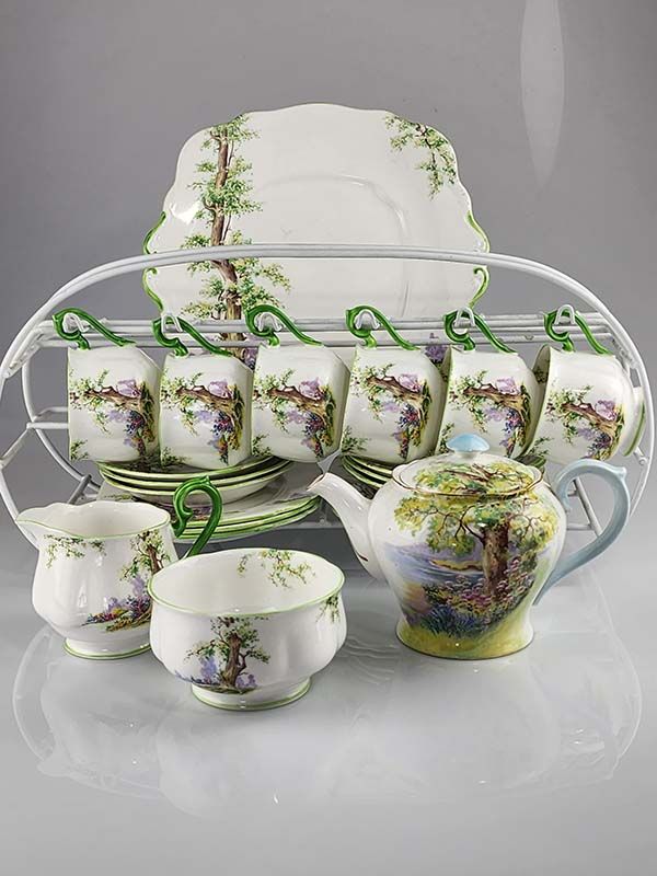 Greenwood Tree Full Tea Set