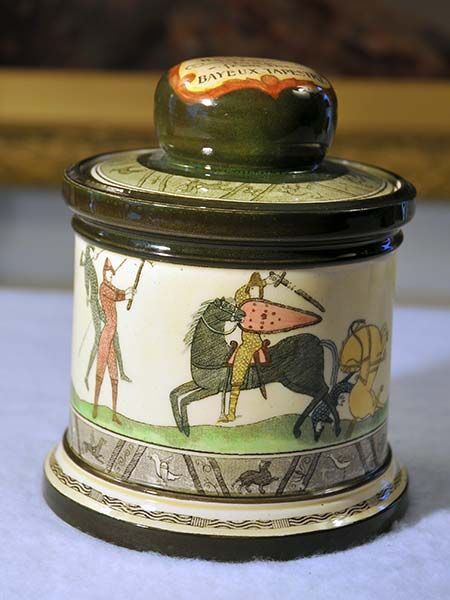 Bayeux Tapestry Tobacco Jar