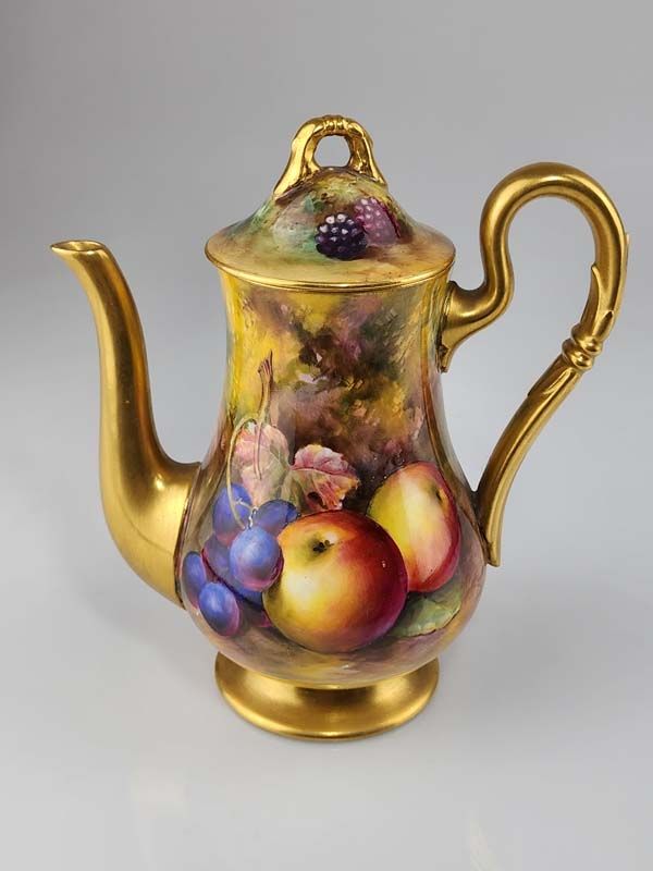 Royal Worcester Coffee Pot - 1929