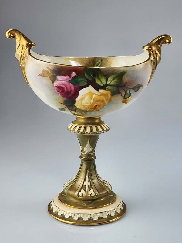 Royal Worcester Comport 1907 - Roses