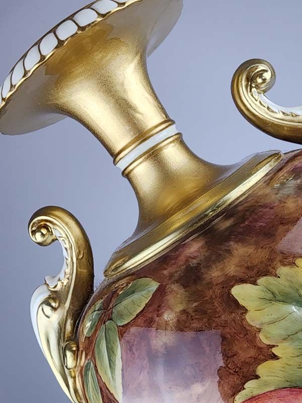 Royal Worcester: Royal Worcester Huge 54cm tall Fruit Vase