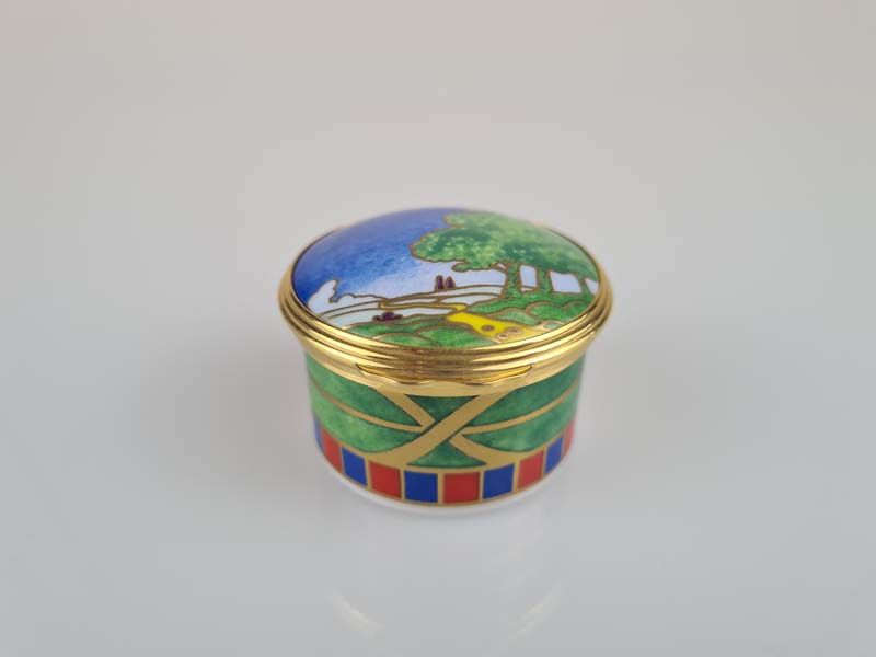 Royal Worcester Lidded Trinket Box