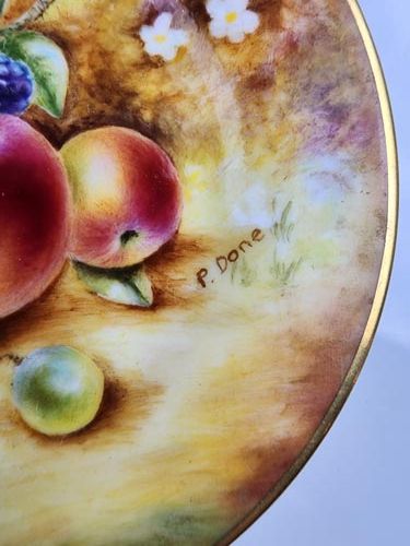 Royal Worcester: Royal Worcester Miniature Plate