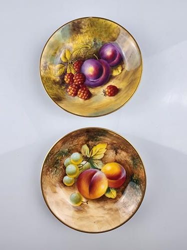 Royal Worcester pin dishes