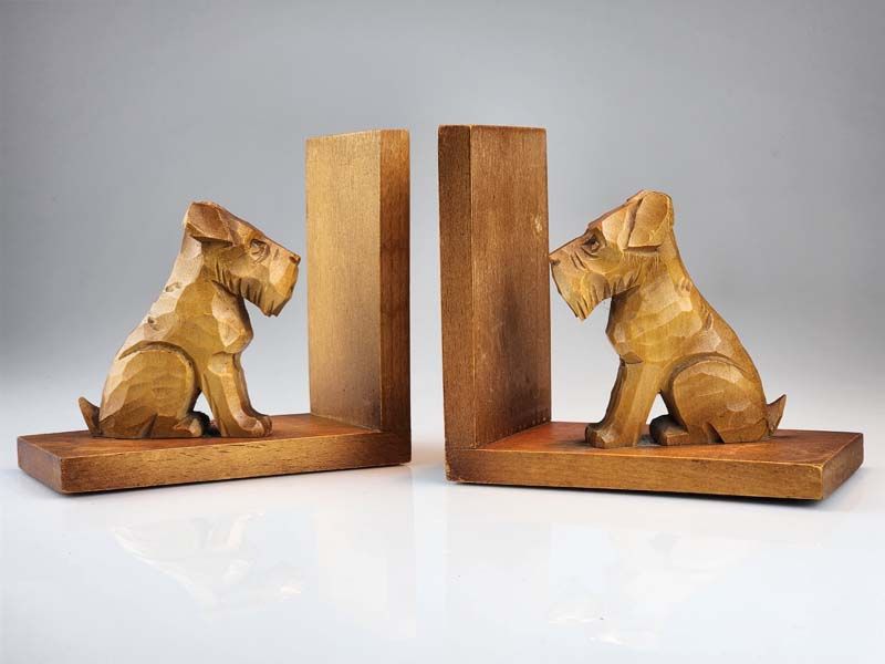 Vintage & Retro: Scottish Terrier Bookends