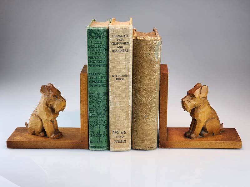 Vintage & Retro: Scottish Terrier Bookends