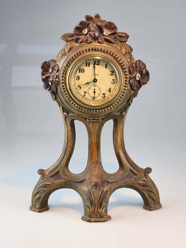 Art Nouveau 8-Day Sessions Clock