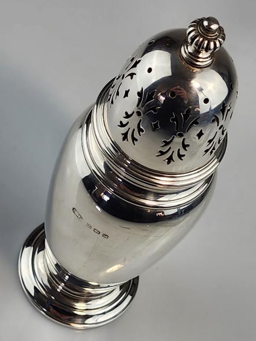 Silver & Gold: Sterling Silver Sugar Shaker 1930