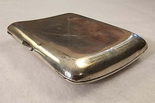 Sterling Silver: Sterling Silver Cigarette Case 1924