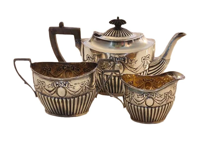 Sterling silver tea set - Sheffield 1898