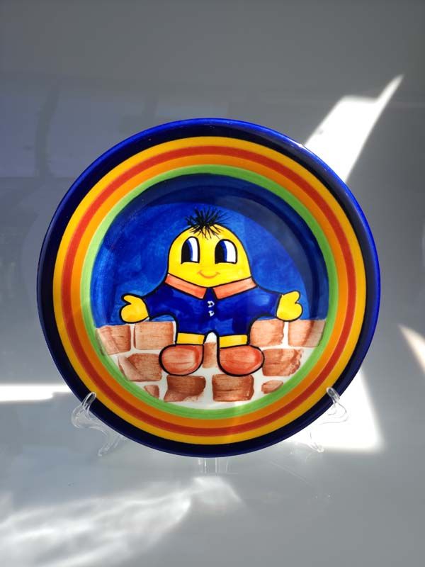 Temuka Pottery - Humpty Dumpty Plate