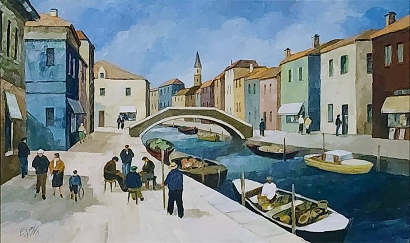 Tom Esplin - Mending Nets, Burano