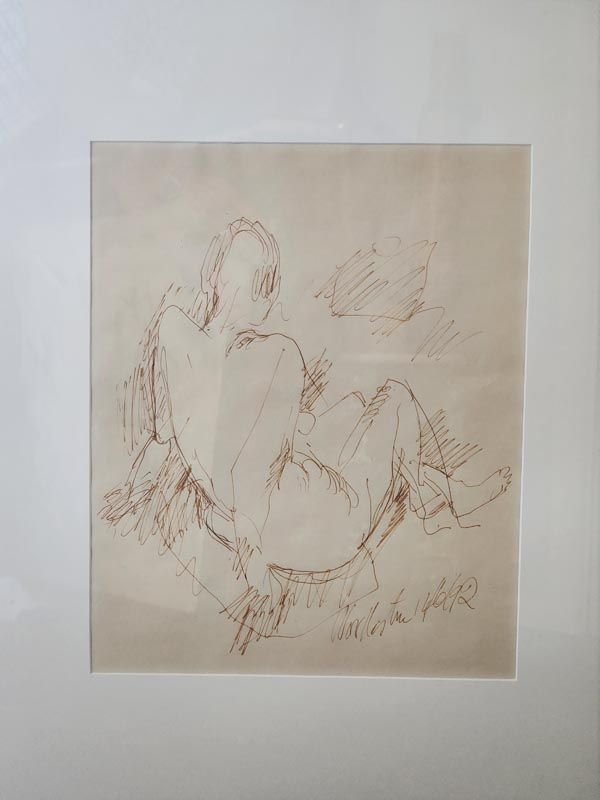 Toss Woollaston - Portrait of a naked lady