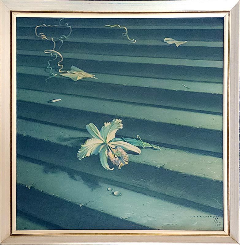 Vintage Tretchikoff Print &quot;The lost orchid&quot;