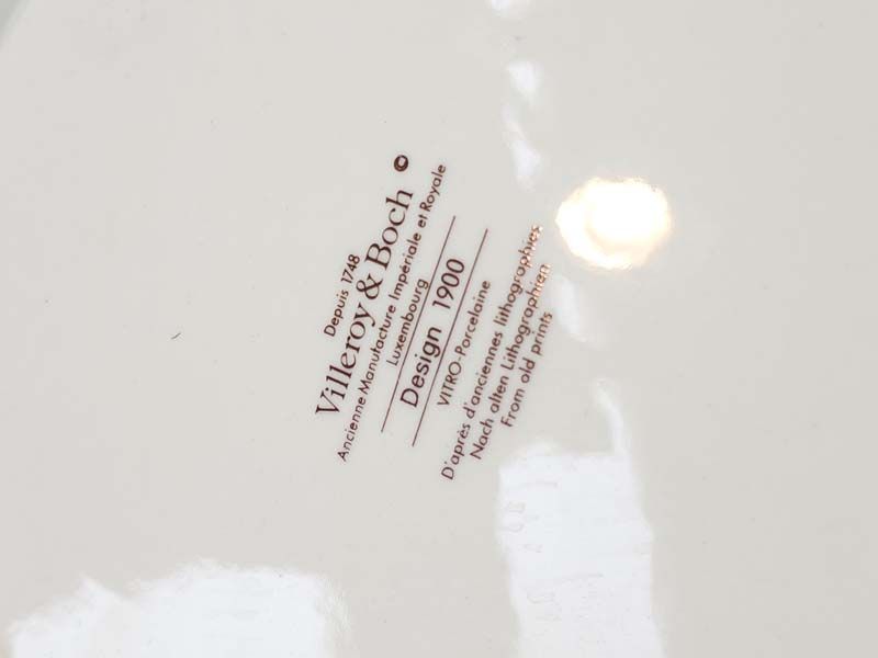 China & Ceramics: Villeroy & Boch - Design 1900 plate