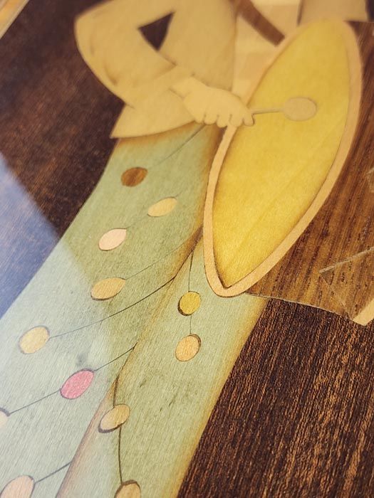 Wooden items: Wooden Clown Pictures