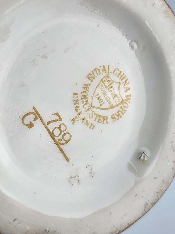 China & Ceramics: Worcester Bud Vase - Blossom